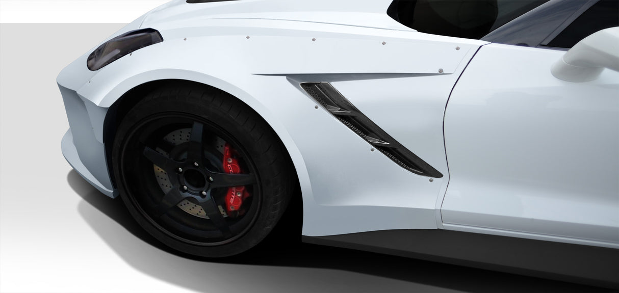 2014-2019 Chevrolet Corvette C7 Duraflex Gran Veloce Wide Body Kit - 8 Piece