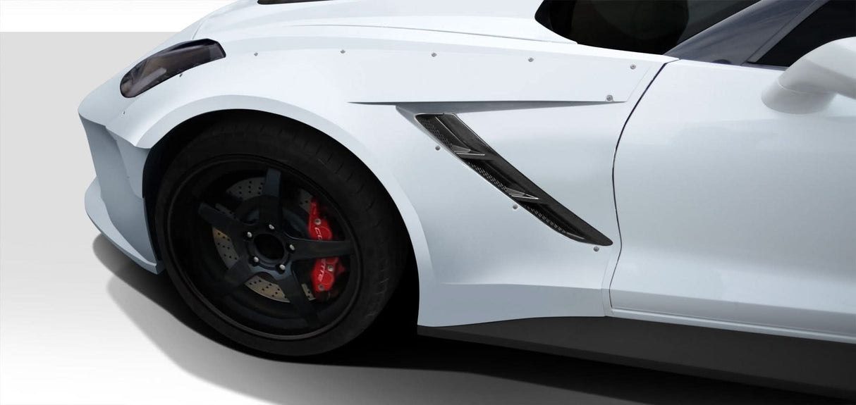 2014-2019 Chevrolet Corvette C7 Gran Veloce Style Wide Body Kit - FRP
