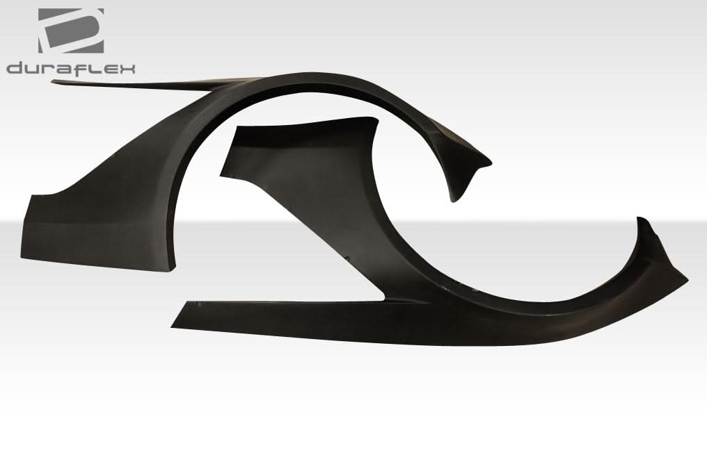 2014-2019 Chevrolet Corvette C7 Gran Veloce Style Wide Body Front Fender Flares - FRP