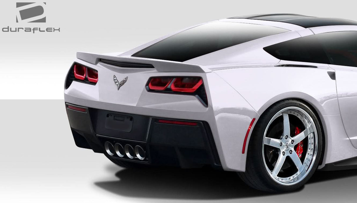 2014-2019 Chevrolet Corvette C7 GT Concept Style Rear Diffuser - FRP