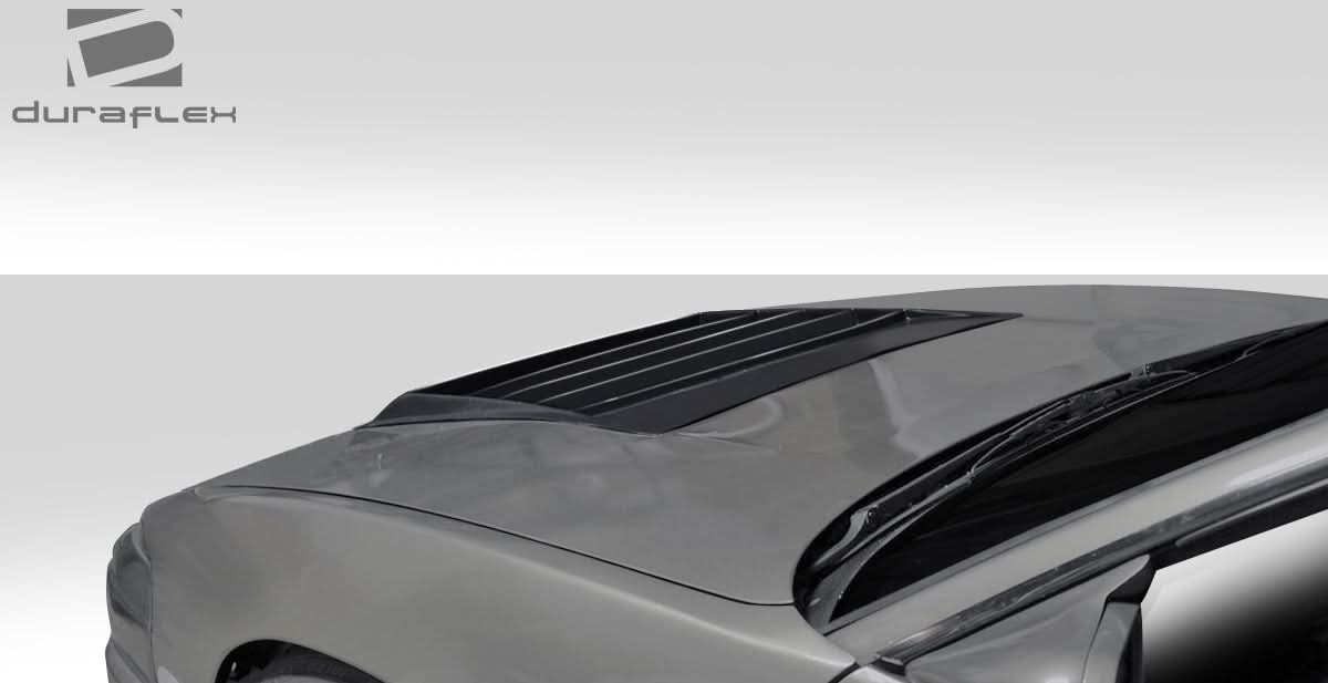 Universal D1 Style Hood Scoop Vent - 1 Piece - FRP