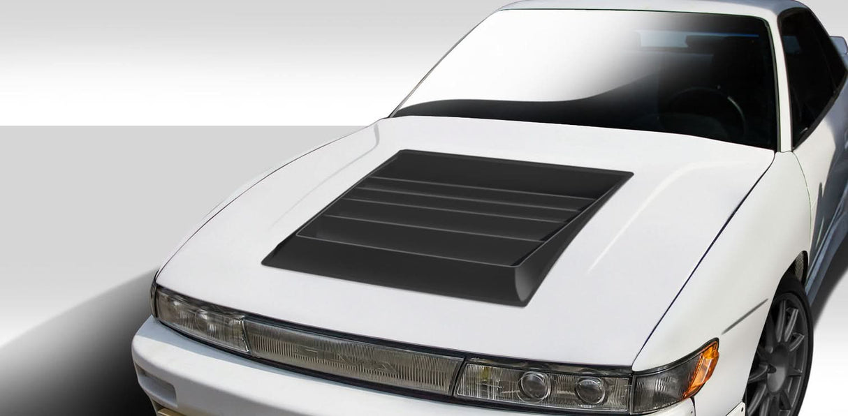 Universal D1 Style Hood Scoop Vent - 1 Piece - FRP