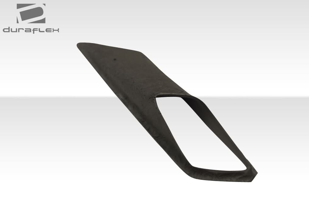 Universal Black Series Look Hood Ducts Scoops Vents - 2 Piece - FRP