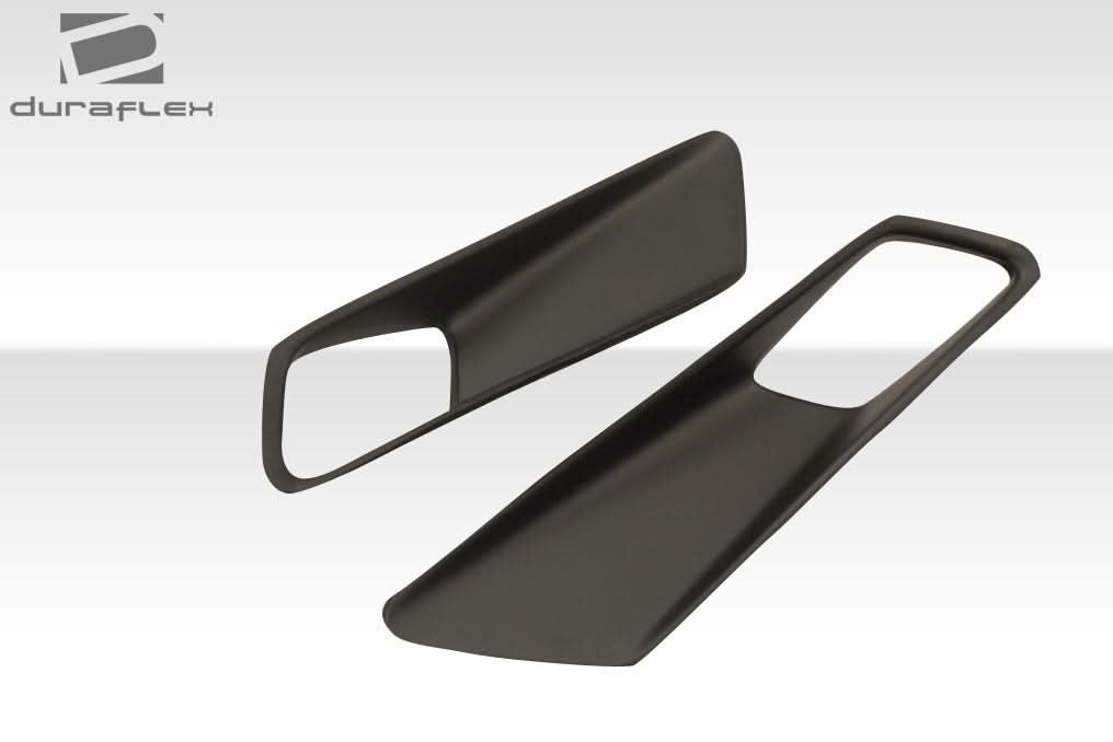 Universal Black Series Look Hood Ducts Scoops Vents - 2 Piece - FRP