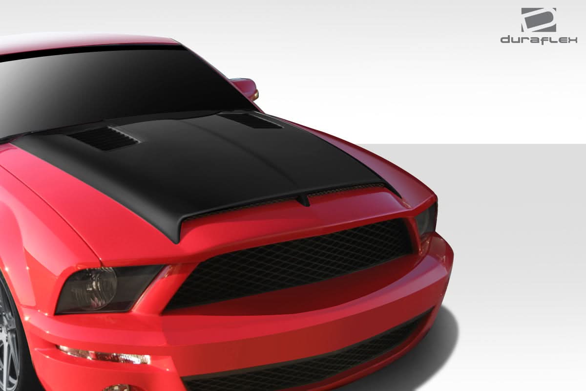 Universal GT500 Style Hood Cowl Scoop Vent - 1 Piece - FRP