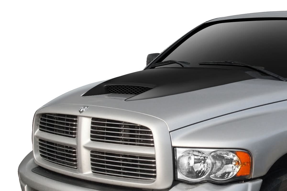 Universal SRT Look Hood Cowl Scoop Vent - 1 Piece - FRP