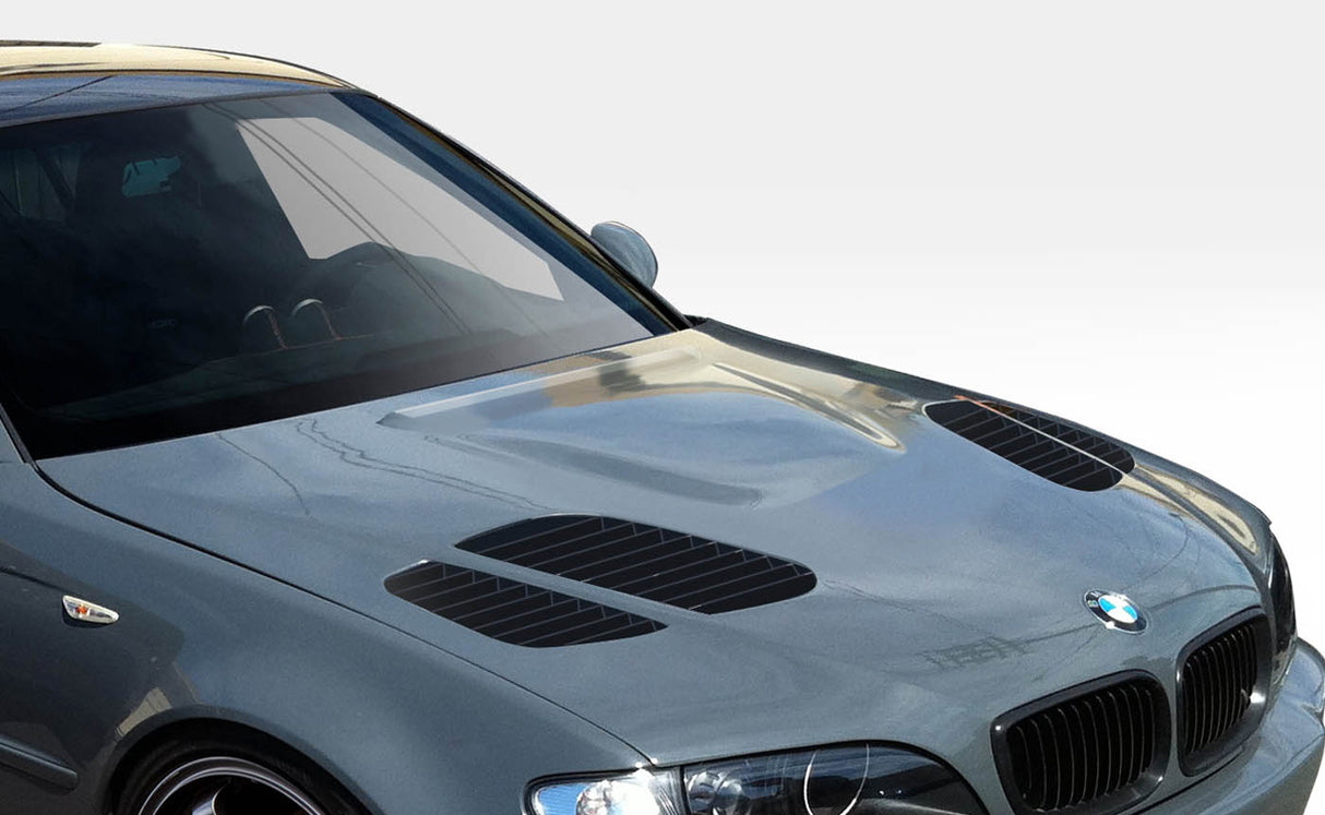 Universal Duraflex GTR Hood Vents Scoops Ducts - 2 Piece