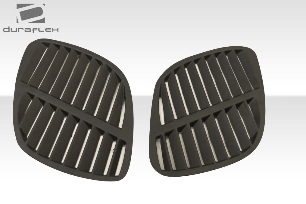 Universal GTR Style Hood Vents Scoops Ducts - 2 Piece - FRP