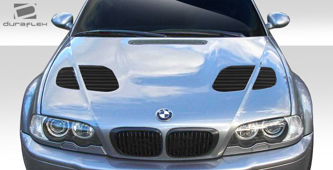 Universal Duraflex GTR Hood Vents Scoops Ducts - 2 Piece