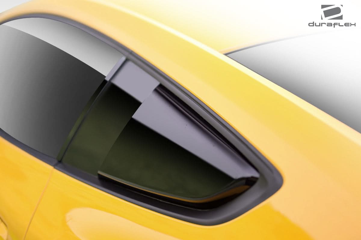 2015-2023 Ford Mustang R-Spec Style Window Scoops - 2 Piece - FRP