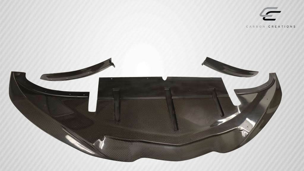 2014-2019 Chevrolet Corvette C7 Apex Style Front Splitter - Carbon Fiber