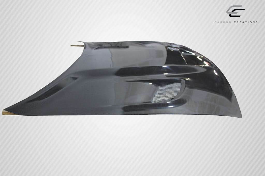 2008-2023 Dodge Challenger Dritech Hellcat Look Hood - Carbon Fiber