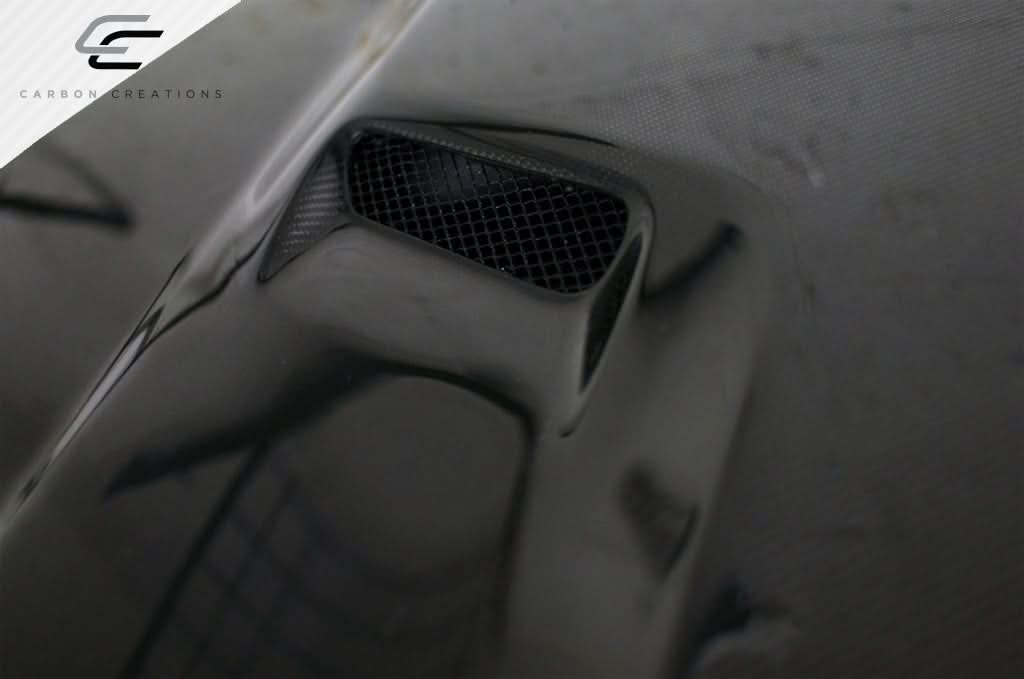 2005-2010 Chrysler 300 Challenger Style Hood - Carbon Fiber