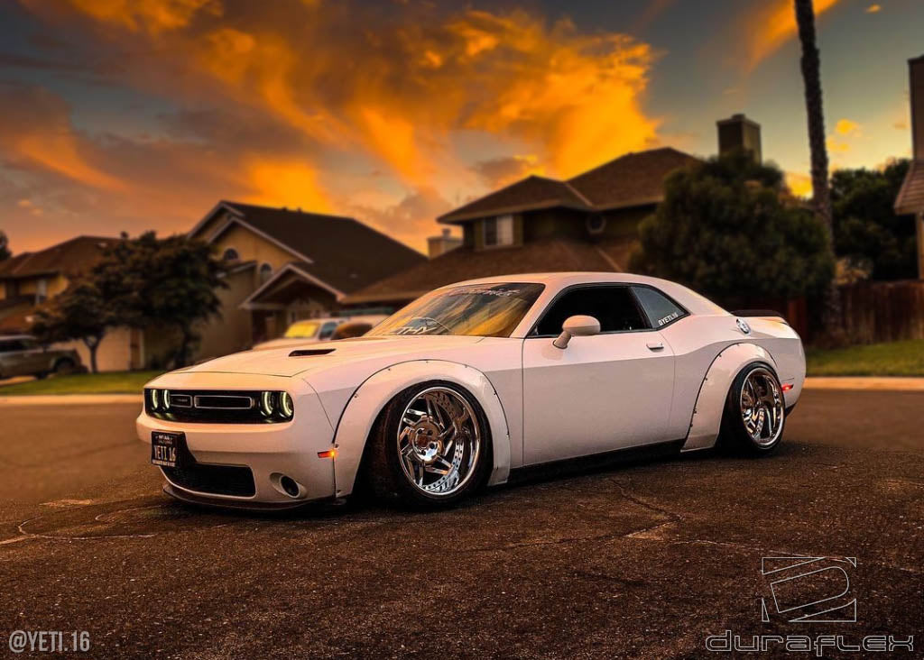 2008-2023 Dodge Challenger Novara Style Wide Body Kit - FRP