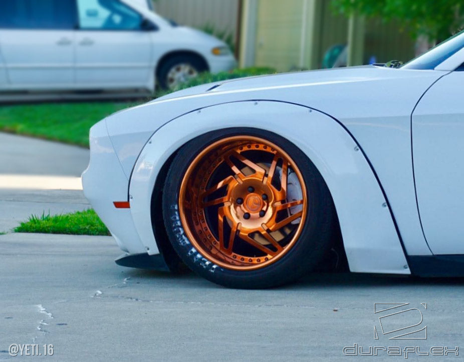 2008-2023 Dodge Challenger Duraflex Novara Wide Body Kit - 4 Piece
