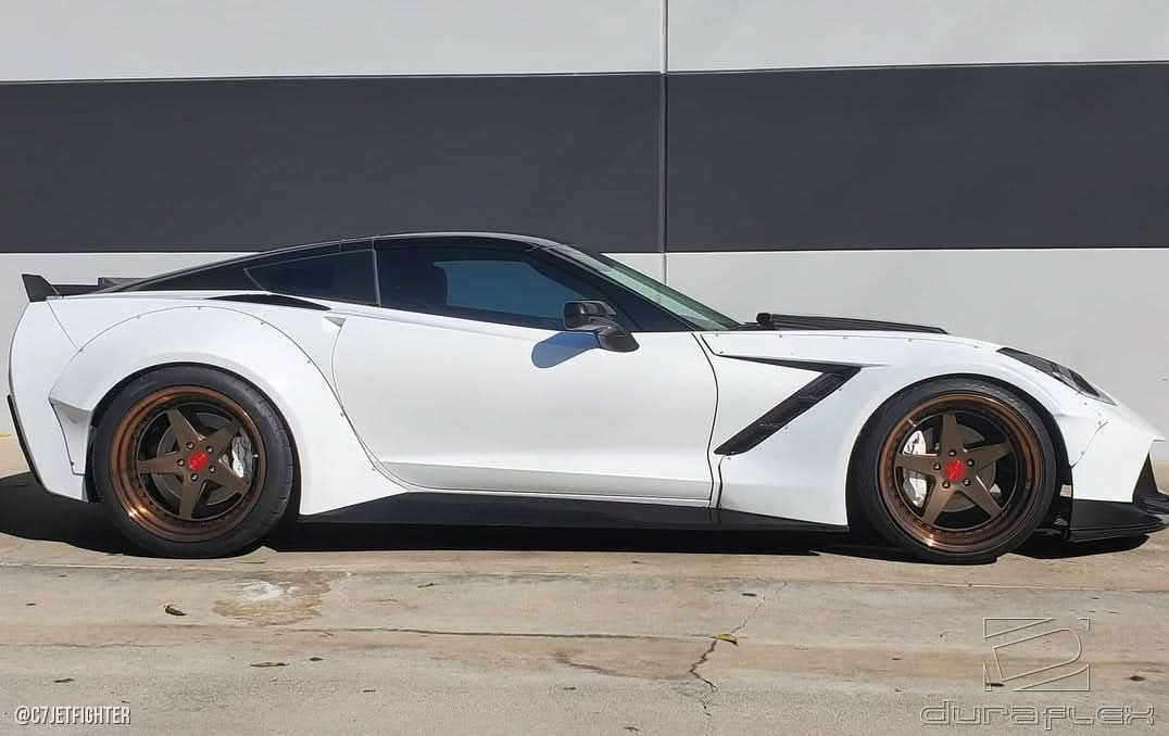 2014-2019 Chevrolet Corvette C7 Gran Veloce Style Wide Body Kit - FRP
