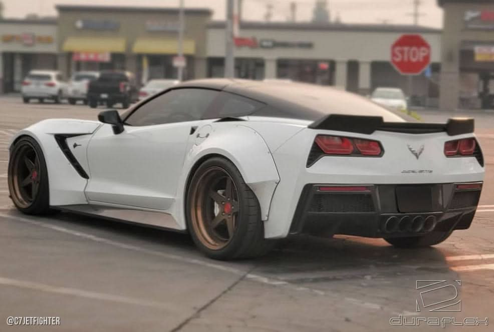 2014-2019 Chevrolet Corvette C7 Gran Veloce Style Wide Body Kit - FRP