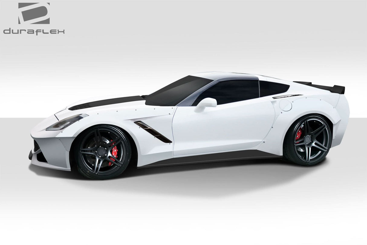 2014-2019 Chevrolet Corvette C7 Gran Veloce Style Wide Body Kit - FRP