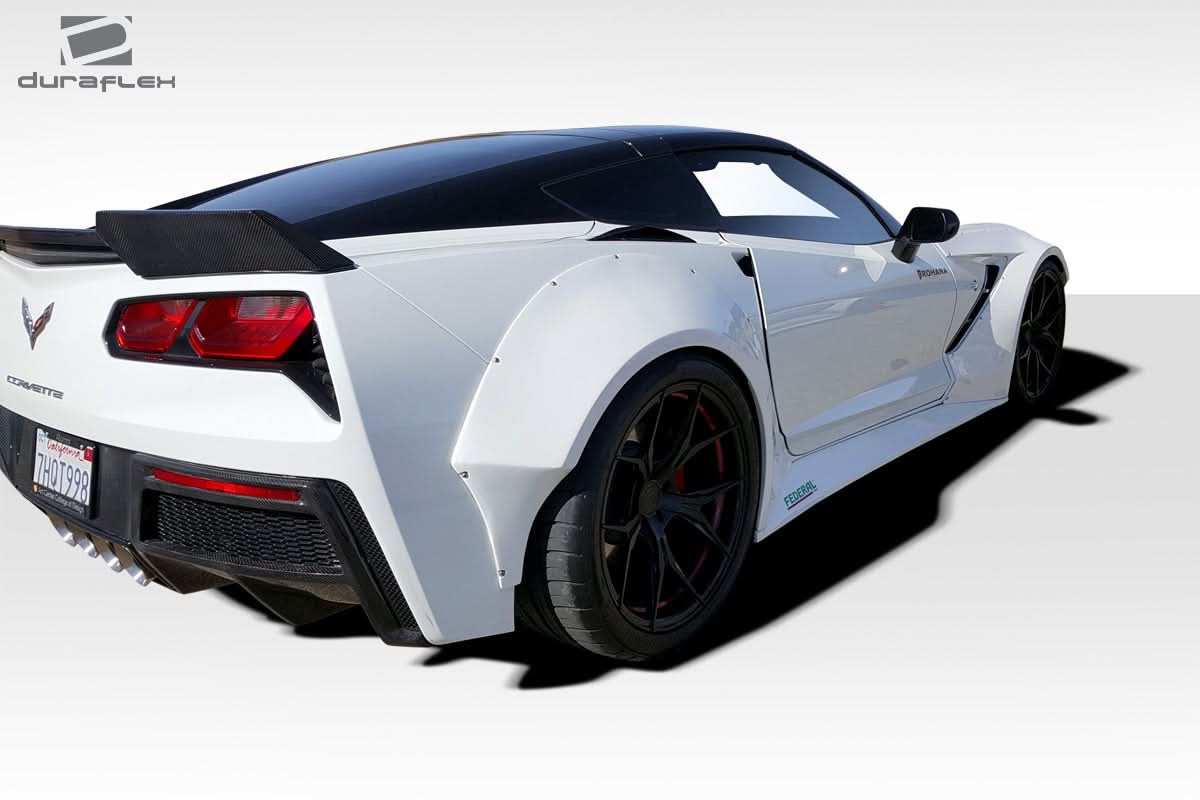 2014-2019 Chevrolet Corvette C7 Gran Veloce Style Wide Body Kit - FRP