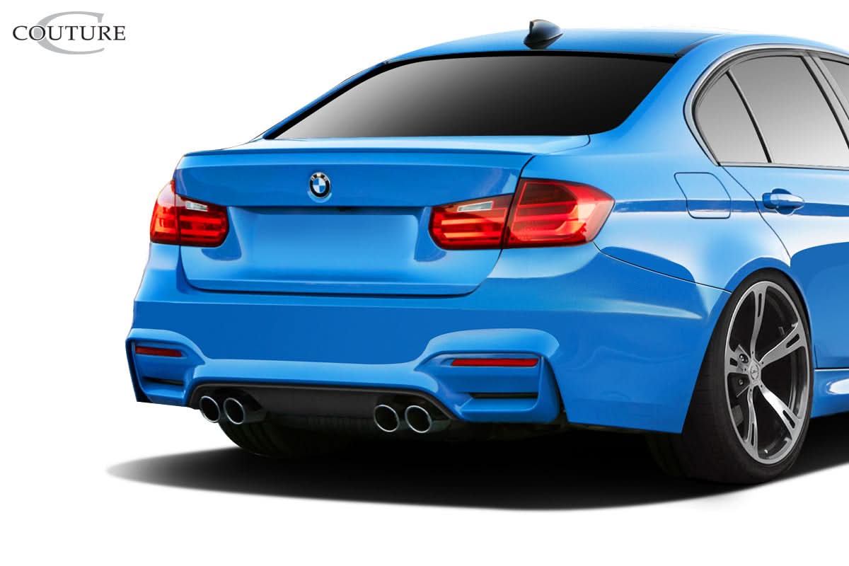 2012-2018 BMW 3 Series M3 Look Rear Bumper - Polyurethane