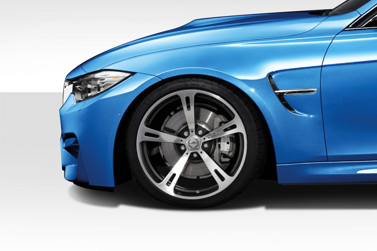 2012-2018 BMW 3 Series F30 M3 Look Front Fenders - 4 Piece - FRP