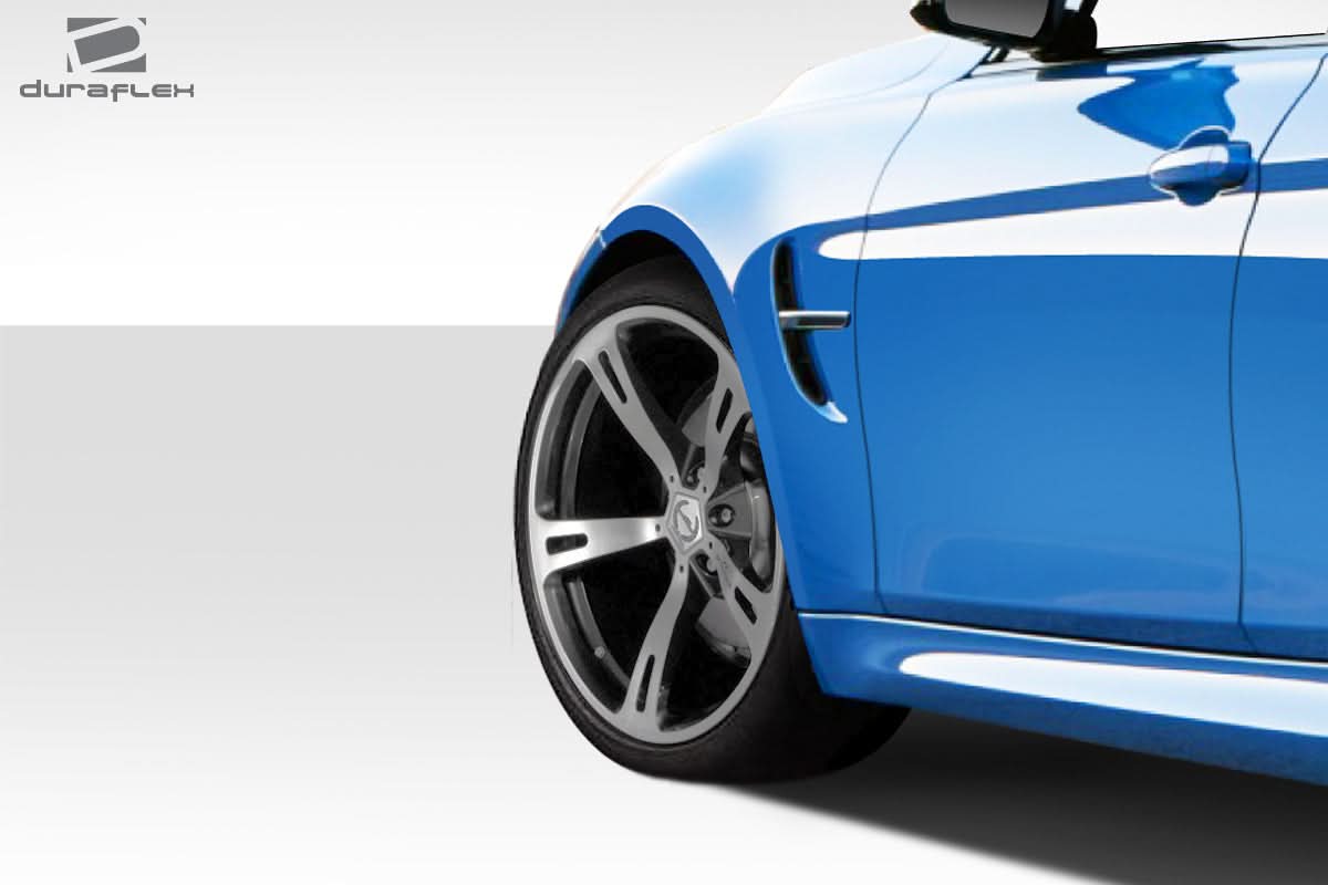 2012-2018 BMW 3 Series F30 M3 Look Front Fenders - 4 Piece - FRP