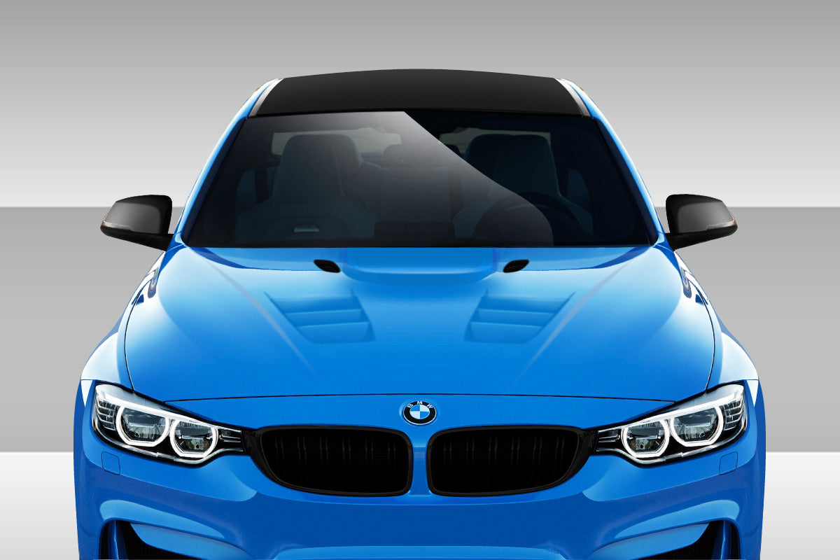 2012-2018 BMW 3 Series F30 / 2014-2020 4 Series F32 Duraflex Eros Version 1 Hood - 1 Piece