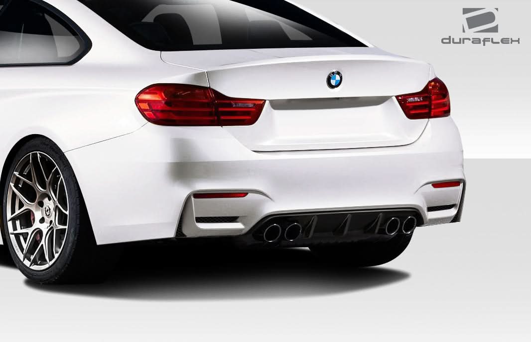2014-2020 BMW 4 Series M4 Look Rear Diffuser - FRP