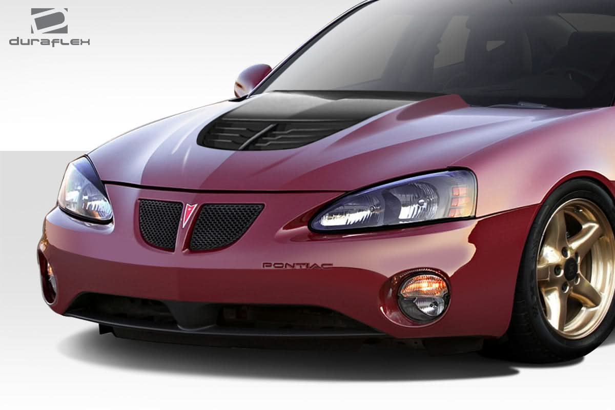 2004-2008 Pontiac Grand Prix Stingray Z Style Hood - 1 Piece - FRP