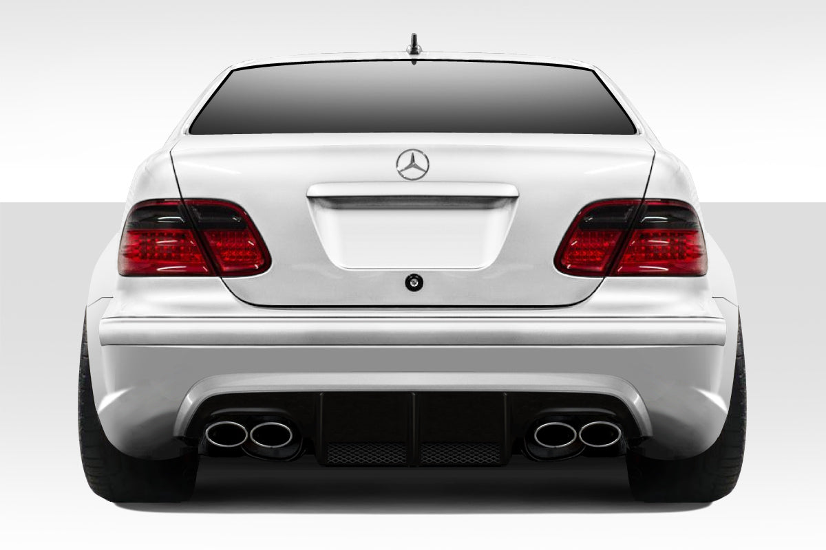1998-2002 Mercedes CLK W208 Duraflex Black Series Look Wide Body Rear Bumper Cover - 1 Piece