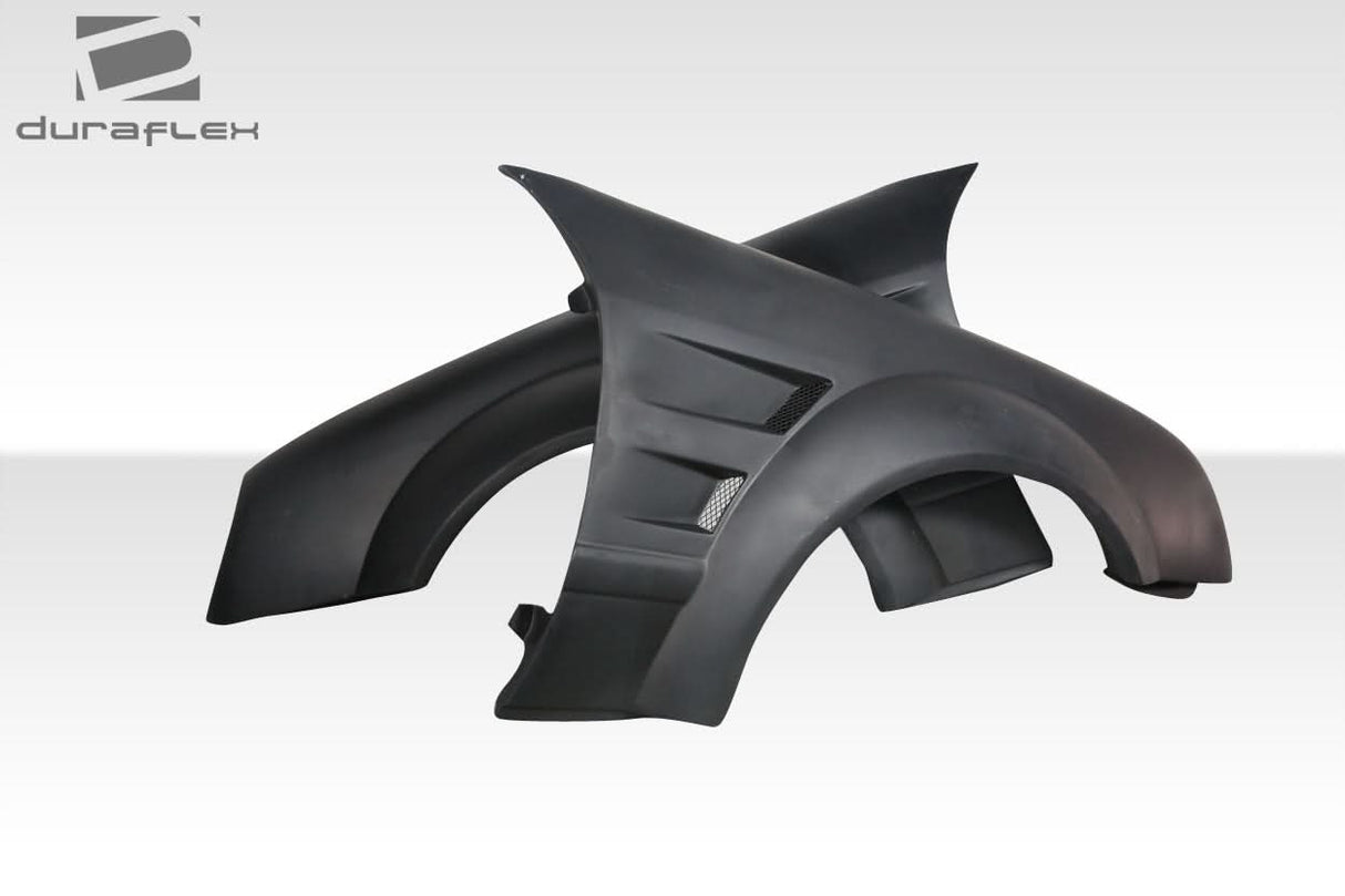 1998-2002 Mercedes CLK Black Series Look Wide Body Front Fender Flares - FRP