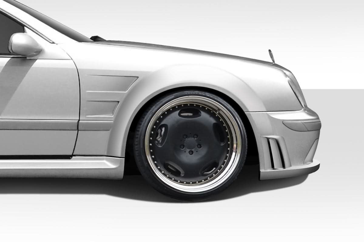 1998-2002 Mercedes CLK W208 Black Series Look Wide Body Kit - FRP