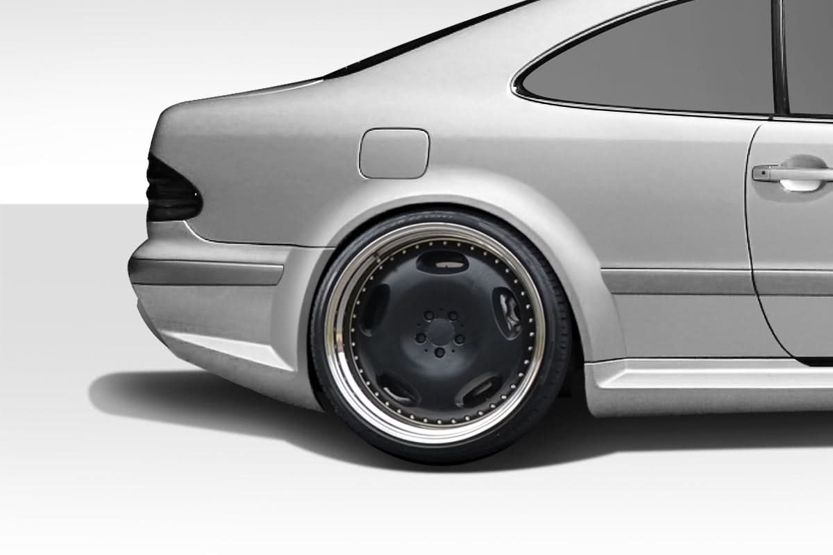 1998-2002 Mercedes CLK W208 Black Series Look Wide Body Kit - FRP