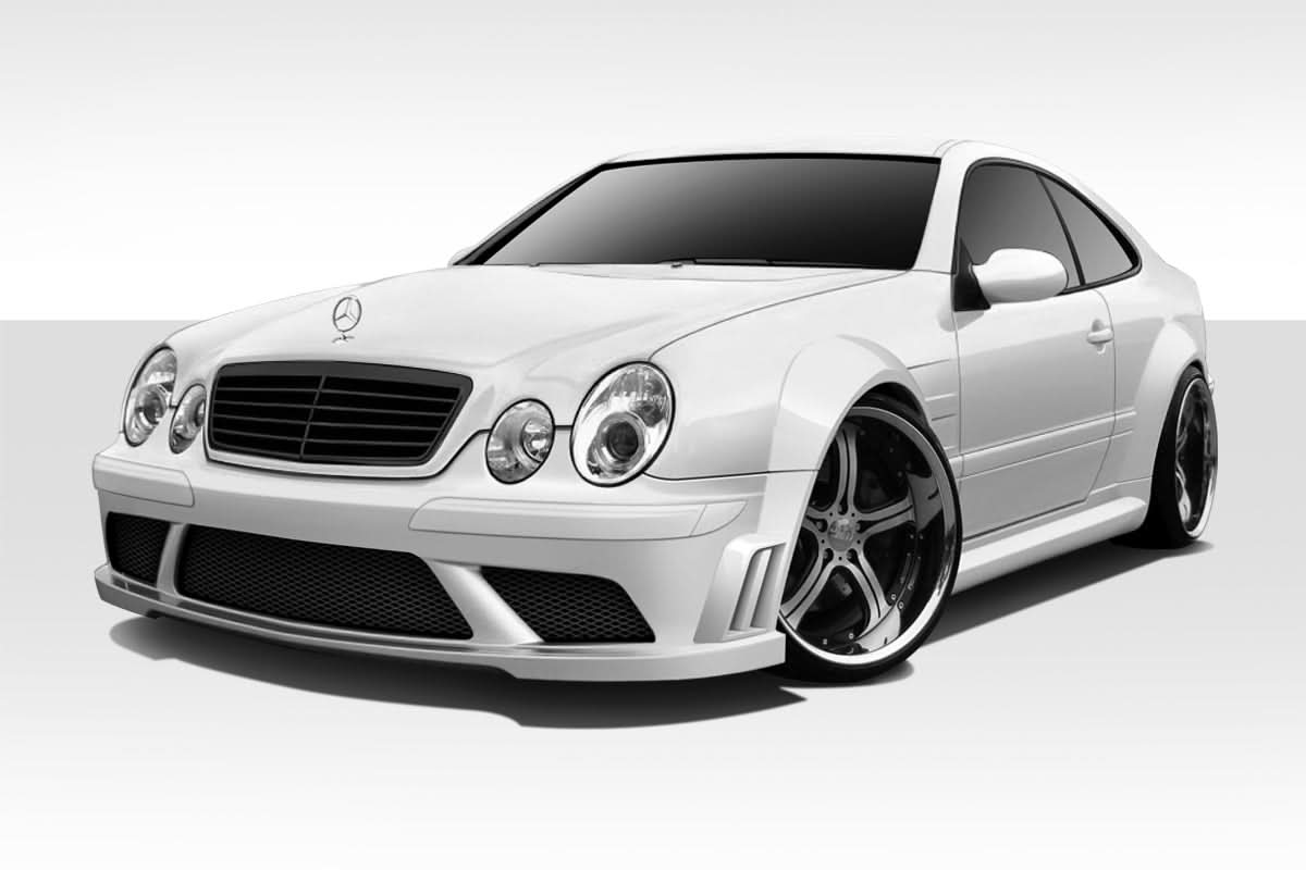 1998-2002 Mercedes CLK W208 Black Series Look Wide Body Kit - FRP