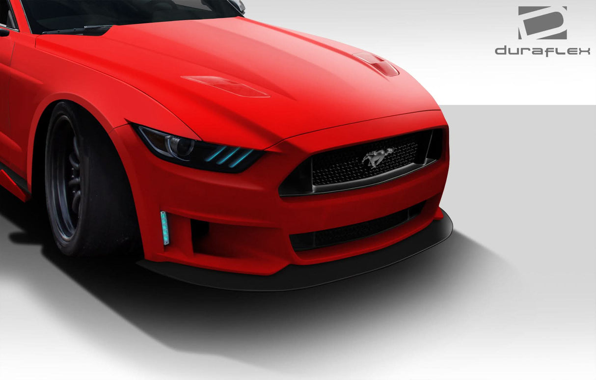 2015-2017 Ford Mustang Grid Style Front Bumper Cover - FRP