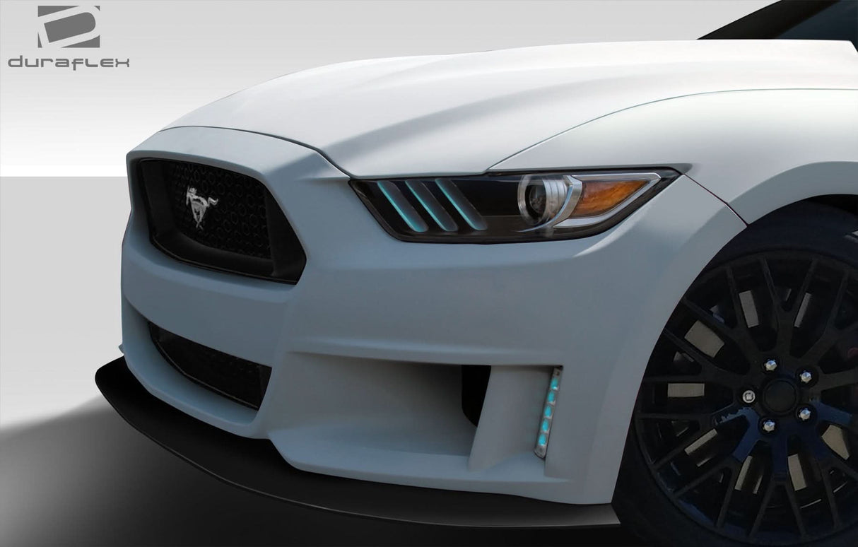 2015-2017 Ford Mustang Grid Style Front Bumper Cover - FRP