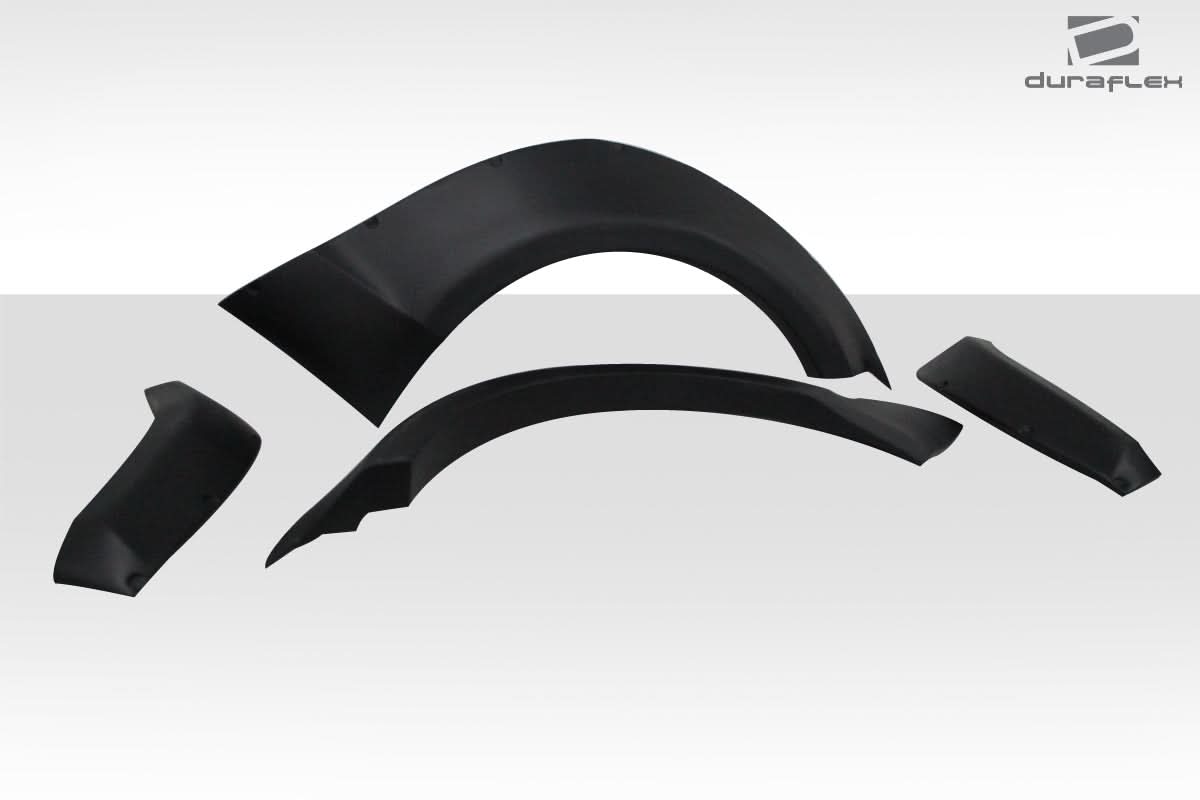 2015-2017 Ford Mustang Grid Style Wide Body Front Fender Flares - FRP