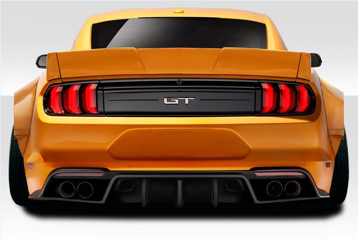 2015-2023 Ford Mustang Grid Style Rear Wing Spoiler - 3 Piece