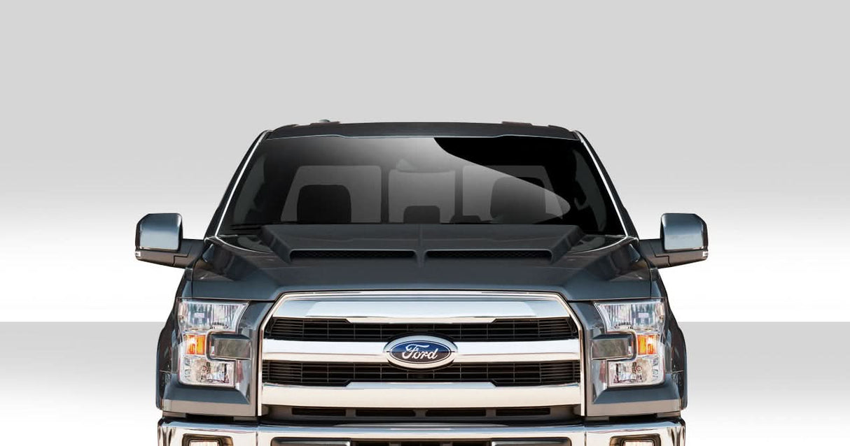 2015-2020 Ford F-150 GT500 Style Hood - 1 Piece - FRP