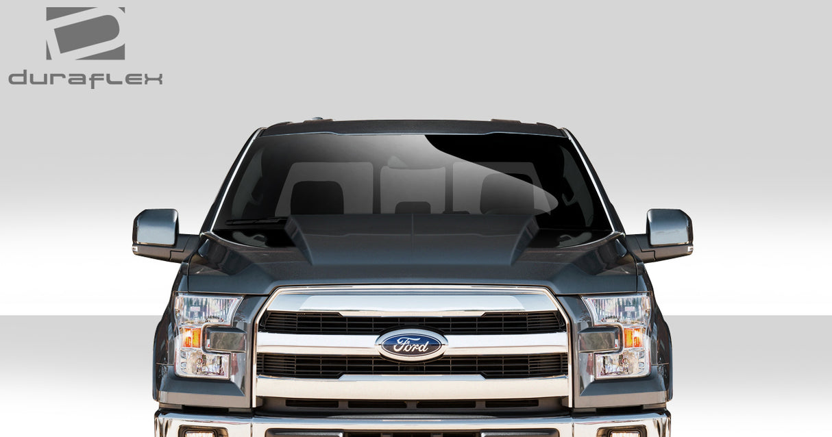 2015-2020 Ford F-150 Cowl Hood - 1 Piece - FRP