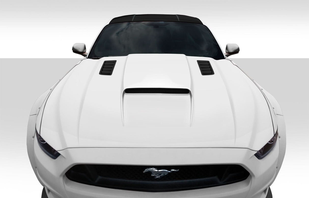 2015-2017 Ford Mustang CVX Style Hood - FRP