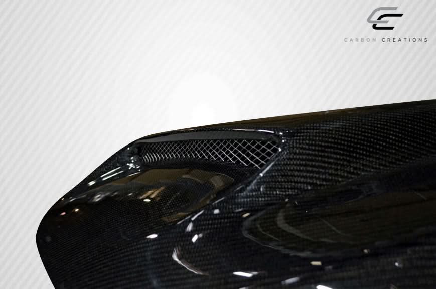 2015-2017 Ford Mustang GT500 Style Hood - Carbon Fiber