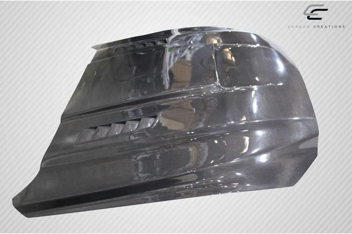 2015-2017 Ford Mustang CVX Style Hood - Carbon Fiber