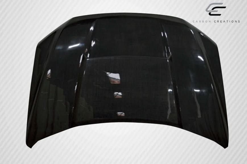 2015-2020 Ford F-150 Grid Style Hood - Carbon Fiber