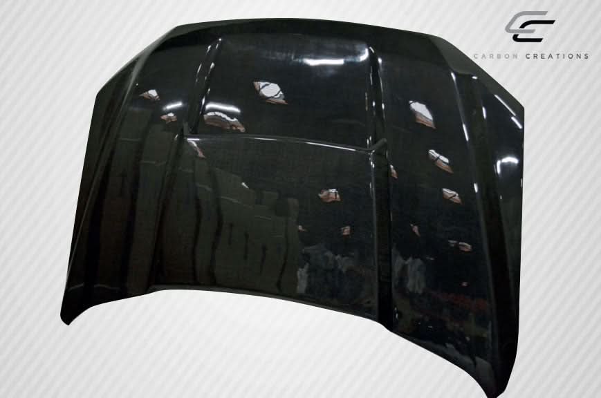 2015-2020 Ford F-150 Grid Style Hood - Carbon Fiber