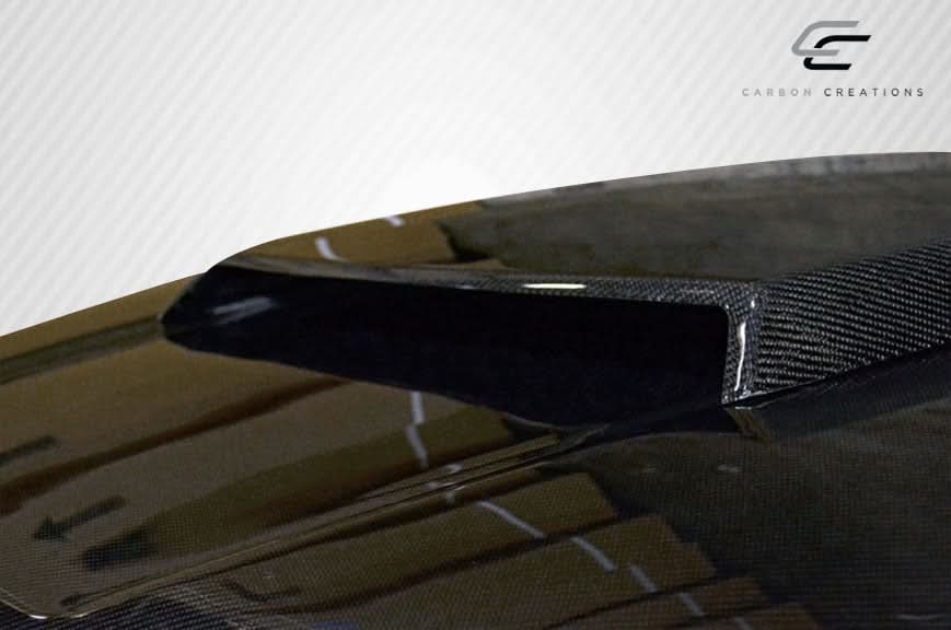 2015-2020 Ford F-150 Grid Style Hood - Carbon Fiber