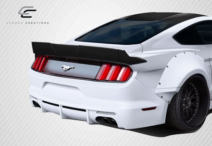 2015-2023 Ford Mustang Grid Style Rear Wing Spoiler - 3 Piece