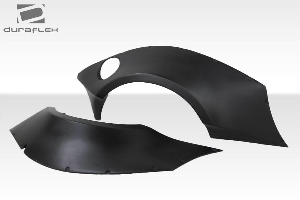 2003-2008 Nissan 350Z Z33 Circuit Style 90mm Rear Fender Flares - FRP