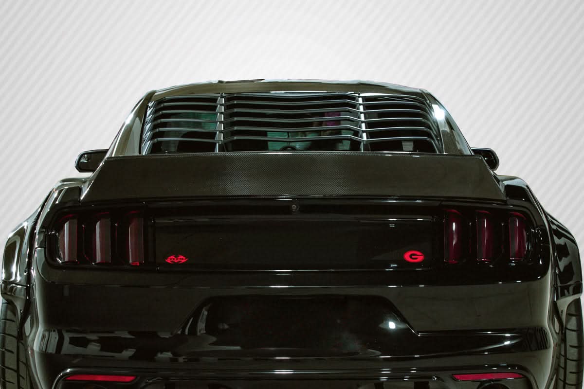 2015-2023 Ford Mustang GT Concept Style Trunk - Carbon Fiber