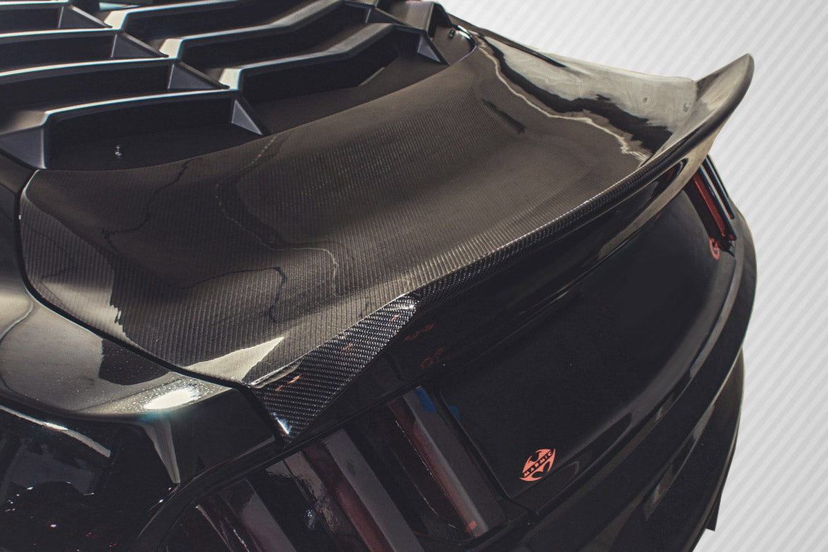 2015-2023 Ford Mustang GT Concept Style Trunk - Carbon Fiber